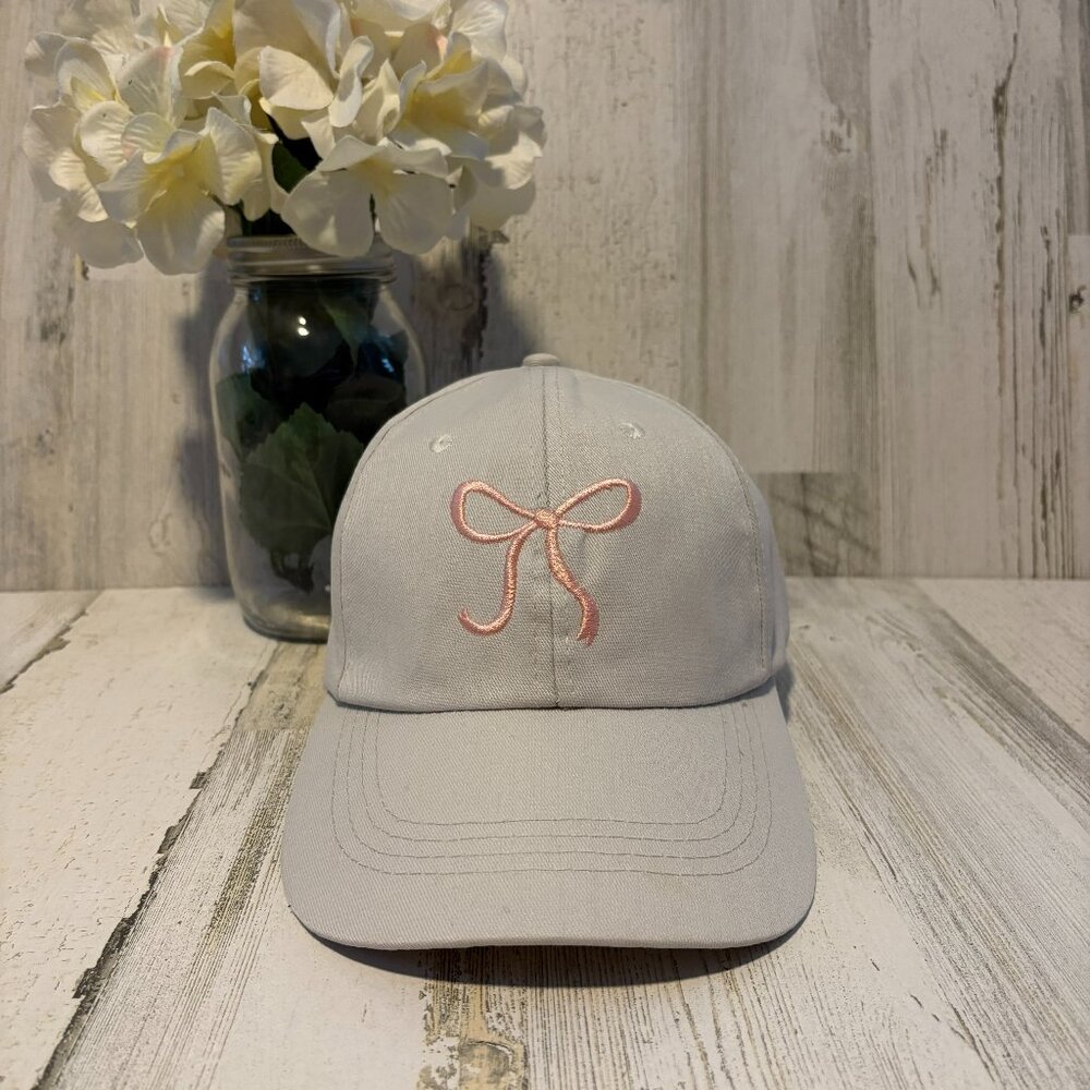 EMBROIDERY BOW | NEW Your Big Sister's Hat Bar Custom Soft Brushed